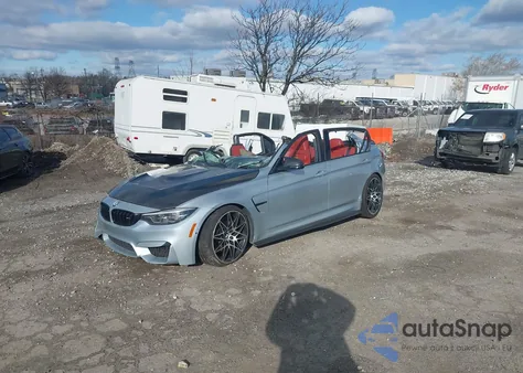 2018 BMW M3 Cs from USA, damaged, VIN WBS8M9C52J5J78623